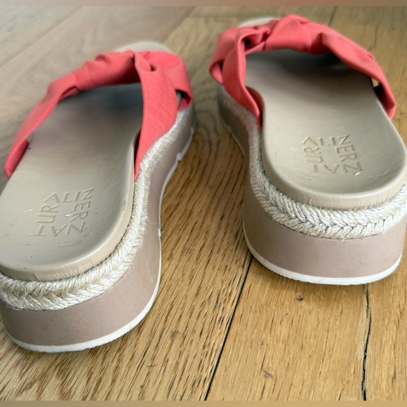 Naturalizer Dayana Slide Sandals Melon Sorbet Size 7 - Picture 4 of 9